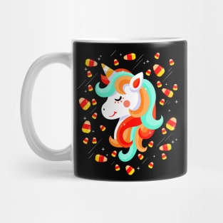 Unicorn Candy Corn Mug